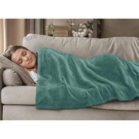 Utopia Bedding Celadon Fleece Blanket Throw Size Lightweight Fuzzy Soft Antistatic Microfiber Bed Blanket 60X50 Inch