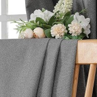 Ovzme 100 Blackout Curtains 96 Inch Length 2 Panels Set For Bedroom Full Light Sound Blocking Energy Efficient Thermal Insulat