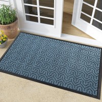 Yimobra Door Mat Allseason Outdoor Indoor Durable Doormat For Home Entrance Floor Heavy Duty Non Slip Front Door Mats Outdoor