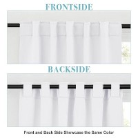 Ryb Home Small Window Curtains Blackout Insualting Privacy Curtains For Kids Bedroom Kitchen Bathroom Basement Cafe Cabinet Ti