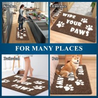 Vaukki Indoor Doormat Entryway Door Mat Non Slip Absorbent Mud Trapper Mats Lowprofile Inside Floor Mats Soft Washable Small