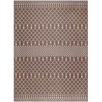 Nourison Positano Indooroutdoor Natural 8 X 10 Area Rug Easy Cleaning Non Shedding Bed Room Living Room Dining Room Bac