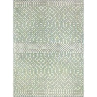 Nourison Positano Indooroutdoor Blue Green 9 X 12 Area Rug Easy Cleaning Non Shedding Bed Room Living Room Dining Room