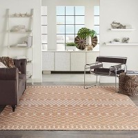 Nourison Positano Indooroutdoor Jute 8 X 10 Area Rug Easy Cleaning Non Shedding Bed Room Living Room Dining Room Backy