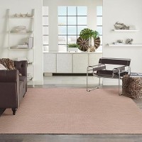 Nourison Positano Indoor/Outdoor Jute 9' X 12' Area Rug  Easy Cleaning  Non Shedding  Bed Room  Living Room  Dining Room  Backyard  Deck  Patio (9X12)