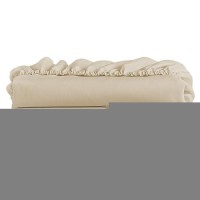 Freshculture Twin Fitted Sheet Only 2 Pack - Hotel Quality Fitted Sheet Twin Size - Ultra Soft & Breathable - Brushed Microfiber - Deep Pocket - Cooling Fitted Sheets For Twin Size Bed (Beige)