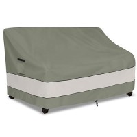 Outdoor Sofa Cover Patio Loveseat Cover 3-Seater Bench Cover Waterproof Heavy Duty Patio Furniture Covers 76W X 32.5D X 33H Inches