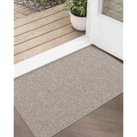 Lumi Indoor Door Mat 20X32 Non Slip Rubber Backing Entrance Mat Easy Clean Low Profile Ultra Thin Entryway Mat For Inside