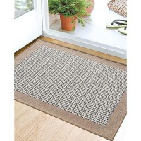 Lumi Premium Silk Blend Door Mat Indoor Entrance Rubber Backing Doormat Non Slip Absorbent Lowprofile Rugs For Entryway Capt