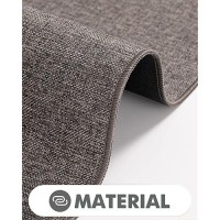 Lumi Large Indoor Door Mat 32X47 Non Slip Rubber Backing Entrance Mat Easy Clean Low Profile Ultra Thin Entryway Mat For I