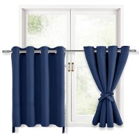 Hiasan Rv Blackout Curtains For Bedroom 52 X 30 Inches Long Thermal Insulated Energy Saving Window Curtains For Living Room