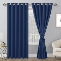 Hiasan Room Darkening Curtains For Bedroom 70 X 84 Inches Thermal Insulated Energy Saving Window Drapes For Living Roomdor