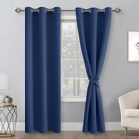 Hiasan Blackout Curtains For Bedroom 42 X 84 Inches Long Thermal Insulated Energy Saving Window Curtains For Living Room 2