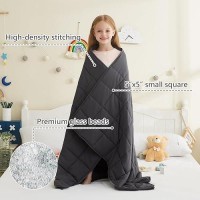 Lagraty Weighted Blanket 36X48 3Lbs Weighted Blanket Microfiber Material With Glass Beads Small Blanket For Allseason Su