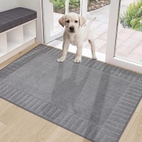 Beqhause Doormatnonslip Dirt Trapper Door Mats Lowprofile Front Door Mat Absorbent Floor Mats For Entryway Washable Mud Resi