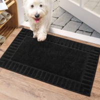 Beqhause Doormatnonslip Front Door Mat Washable Lowprofile Entrance Mats For Front Door Entry Dirt Trapper Door Mat Absorben