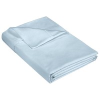 Royale Linen 400 Thread Count 100 American Grown Cotton Flat Sheet Cooling Sheets Full Sheets Luxury Sateen Weave Full