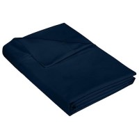 Royale Linens 400 Thread Count 100 American Grown Cotton Flat Sheet Cooling Sheets Twin Sheets Luxury Sateen Weave Twin