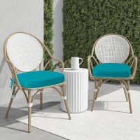 Idee-Home Outdoor Chair Cushions Set Of 2  19