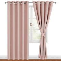 Hiasan Blackout Curtains For Bedroom 60 X 84 Inches Long Thermal Insulated Noise Reducing Window Curtains For Living Room 2