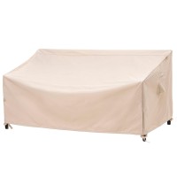 F&J Outdoors Waterproof Uv Resistant L Shaped 3 Seater Cushion Couch Patio Sofa Cover,87