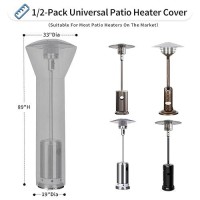 Outdoorlines Waterproof Outdoor Patio Heater Covers With Zipper And Storage Bag Dustproof Uvresistant Windproof Propane Heavy