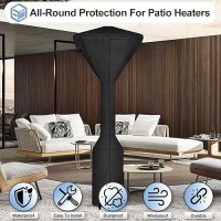 Outdoorlines Waterproof Outdoor Patio Heater Covers With Zipper And Storage Bag Dustproof Uvresistant Windproof Propane Heavy