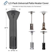 Outdoorlines Waterproof Outdoor Patio Heater Covers With Zipper And Storage Bag Dustproof Uvresistant Windproof Propane Heavy