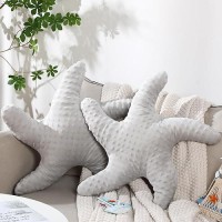 Fumete Starfish Pillows Beach Coastal Room Decor Ocean Themed Pillows Star Shaped Throw Pillows 20 Cute Pillows Starfish Stuff