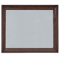 Avenue Rectangle Dresser Mirror Weathered Burnished Brown