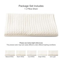 Phf Ultra Soft Waffle Weave Body Pillowcase 20 X 54 No Insert Breathable Skinfriendly Body Pillow Sham With Zipper Dec