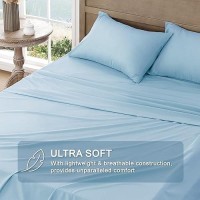 Freshculture King Sheet Set Ultra Soft Sheets For King Size Bed Brushed Microfiber Deep Pockets Easy Care Cooling Br