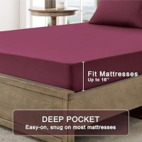 Freshculture Twin Bed Sheets Ultra Soft Sheets For Twin Bed Brushed Microfiber Deep Pockets Easy Care Cooling Breath