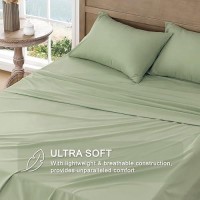 Freshculture Full Sheet Set Ultra Soft Sheets Full Size Bed Brushed Microfiber Deep Pockets Easy Care Cooling Breath