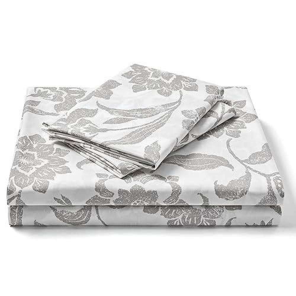 Freshculture Floral Bed Sheets Ultra Soft Queen Sheet Set Brushed Microfiber Floral Sheets Deep Pockets Up To 16 Easy