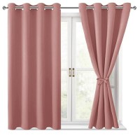 Hiasan Blackout Curtains For Bedroom Thermal Insulated Energy Saving Window Curtains For Living Roomkids Room 2 Drape Pane