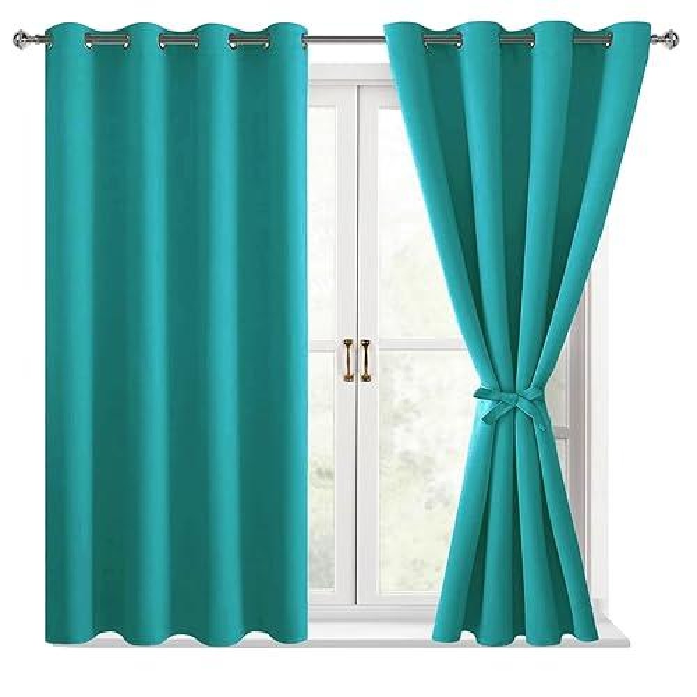 Hiasan Blackout Curtains For Bedroom Thermal Insulated Energy Saving Window Curtains For Living Roomkids Room 2 Drape Pane