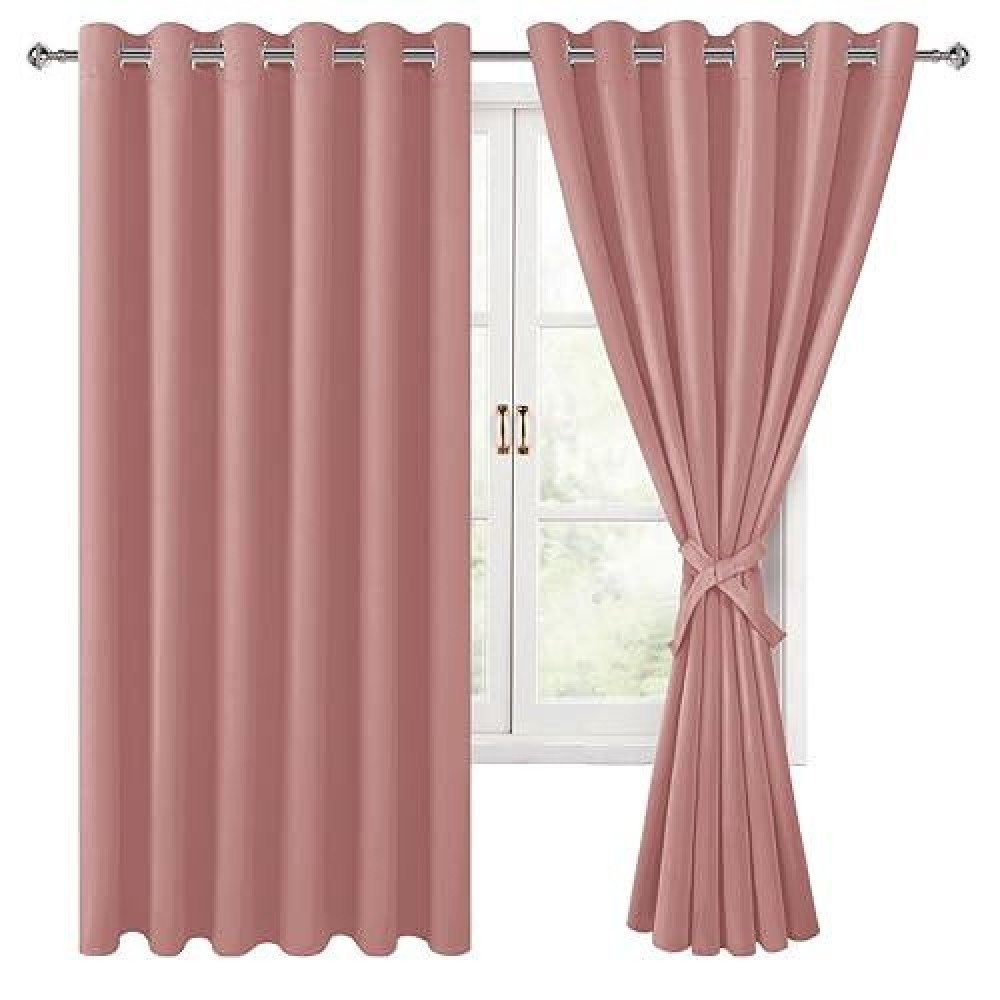 Hiasan Room Darkening Curtains For Bedroom 70 X 63 Inches Thermal Insulated Energy Saving Window Drapes For Living Roomdor