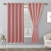 Hiasan Room Darkening Curtains For Bedroom 60 X 72 Inches Thermal Insulated Energy Saving Window Drapes For Living Roomdor