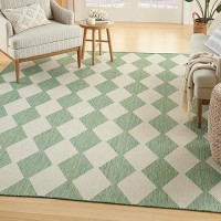 Nourison Positano Indooroutdoor Blue Green 7 X 10 Area Rug Easy Cleaning Non Shedding Bed Room Living Room Dining Room