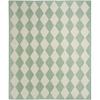 Nourison Positano Indooroutdoor Blue Green 7 X 10 Area Rug Easy Cleaning Non Shedding Bed Room Living Room Dining Room