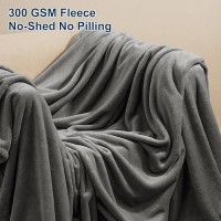 Phf Ultra Soft Fleece Blanket Twin Size No Shed No Pilling Luxury Plush Cozy 300Gsm Lightweight Blanket For Bed Couch Chair