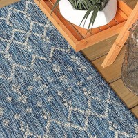 Jonathan Y Smb108B214 Ourika Moroccan Geometric Textured Weave Indooroutdoor Runner Rug Bohemian Scandinavian For Bedroom K