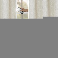 Lamit 100 Blackout Natural Linen Curtains 63 Inches Linen Textured Thermal Bedroom Curtains Back Tab And Rod Pocket Neutral Pa