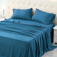 Micoral Queen Bed Sheets Set  Soft Breathable Bedding Sheet Set  Sheets Set With 16