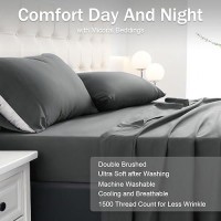 Micoral Twin Bed Sheets Set  Soft Breathable Bedding Sheet Set  Sheets Set With 16