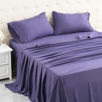 Micoral Queen Bed Sheets Set  Soft Breathable Bedding Sheet Set  Sheets Set With 16