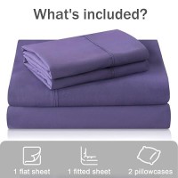 Micoral Queen Bed Sheets Set  Soft Breathable Bedding Sheet Set  Sheets Set With 16