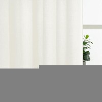 Lamit Faux Linen Curtains For Bedroom Light Filtering Panels Grommet Privacy Protected Linen Sheer Curtains For Small Windowk