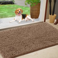 Im Home Durable Chenille Absorbent Outdoor Doormat 25 X 71 Muddy Washable Door Mats For Dog Non Slip Indoor Doormat Front I